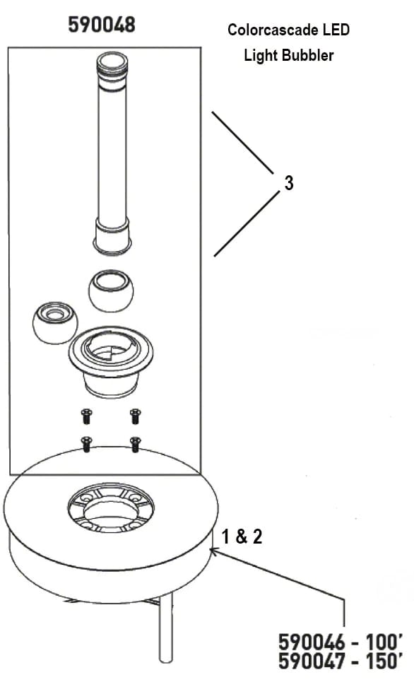 PENTAIR 590048 POOL & SPA PUMP PARTS