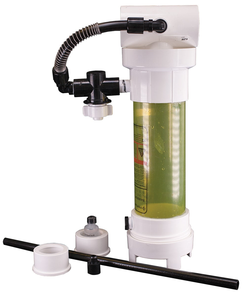 PENTAIR Pentair R171218 Rainbow 320C Automatic In-Line Chlorine Bromine Feeder For Pool And Spa - Amber Body