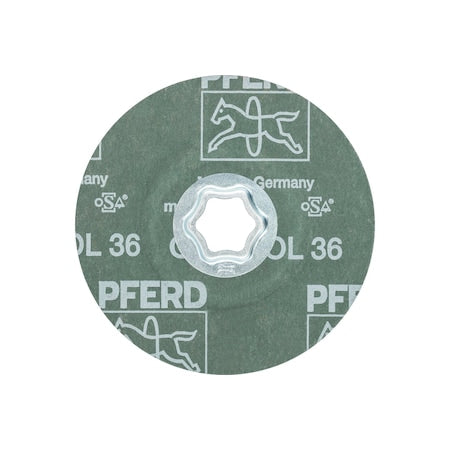 PFERD Pferd 40726 Combiclick Fiber Disc Ceramic Oxide CO-COOL 36 Grit 4-1/2 In
