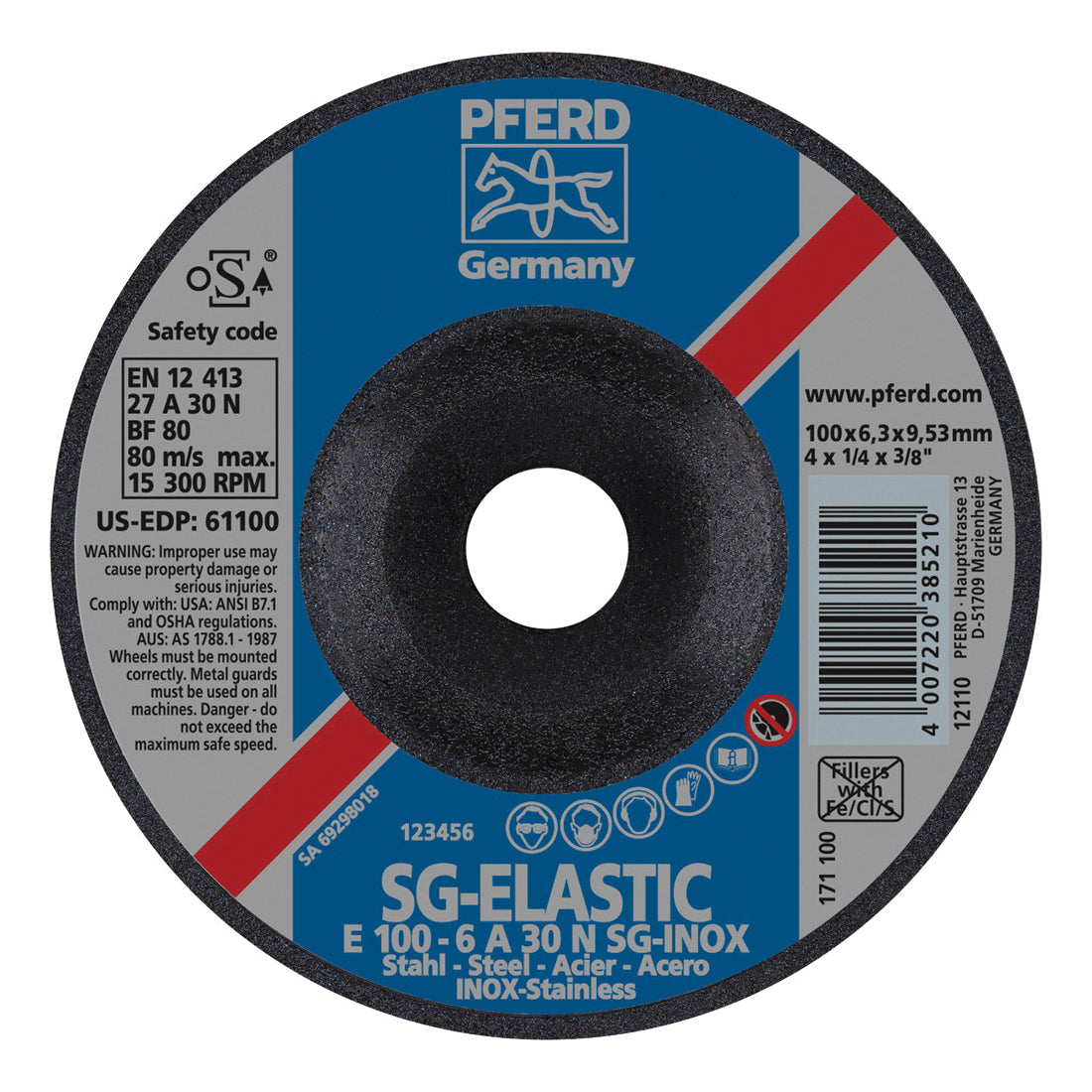 PFERD 61114 ABRASIVE DISCS
