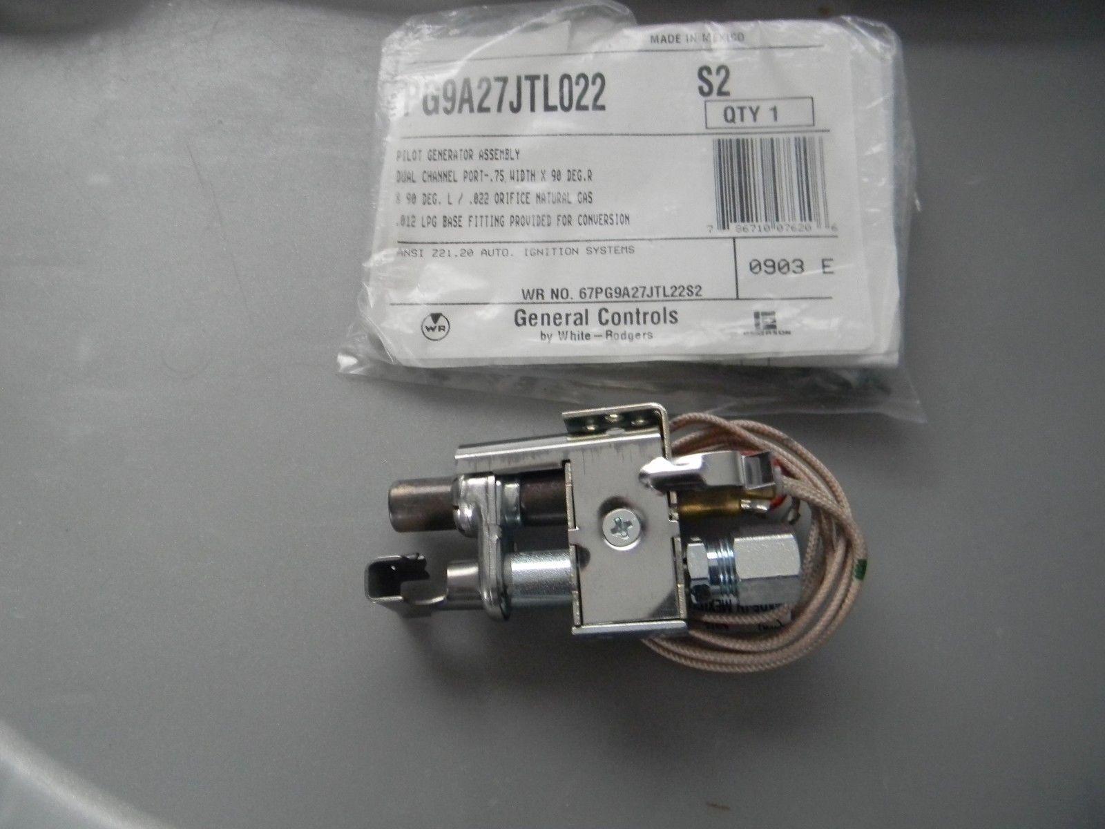 COPELAND PG9A27JTL022 GENERATOR PARTS & ACCESSORIES