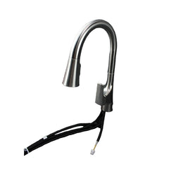 Pfister GT529-NRS Norden Single Handle Pull Down Kitchen Faucet Stainless Steel