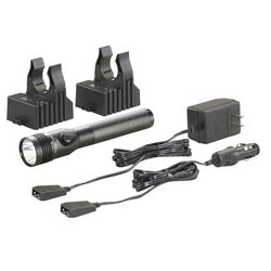 STREAMLIGHT Streamlight 75430 Stinger LED High Lumen Rechargeable Flashlight with 120-Volt AC/12-Volt DC Charger and 2-Holders - 800 Lumens