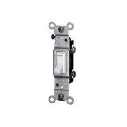 LEVITON Leviton 2651-2W Toggle Switch 15 Amp 120 Volt Replacement MPN