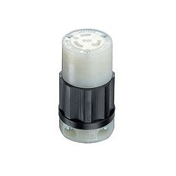 LEVITON Leviton 2323 Locking Connector 20 Amp 250 Volt NEMA L6-20R 2P 3W