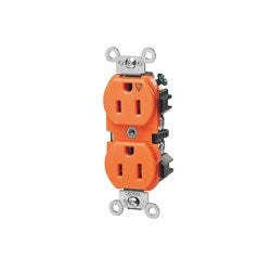 LEVITON Leviton 5262-IG Industrial Specification Grade Duplex Receptacle 15A 125V Isolated Ground