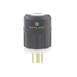 LEVITON Leviton 8215-C Plug Straight Blade Grounding 15 Amp 125 Volt NEMA 5-15P