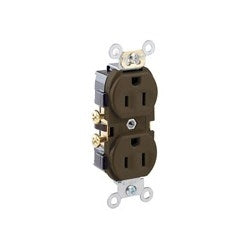 LEVITON Leviton CR15 15-amp 125-volt Narrow Body Duplex Receptacle Replacement CR15