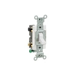 LEVITON Leviton CS420-2W 4-Way AC Quiet Toggle Switch 20 Amp (120/277 Volt)