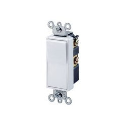 LEVITON Leviton 5604-2T 4-Way AC Quiet Switch, 15 A, 120/277 Volt, Light Almond