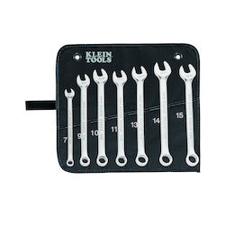 KLEIN TOOLS Klein Tools 68500 Combination Wrench Set, Metric, 7-Piece