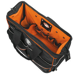 KLEIN TOOLS Klein 55431 Tradesman Pro Lighted Tool Bag 31 Pockets