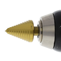 IDEAL Ideal 35-513 Drill Bits, 1/4 to 7/8 Step Drill with 11 Holes