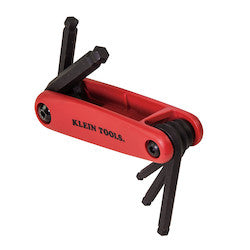 KLEIN TOOLS Klein 70572 Grip-It Five Key Ball Hex Set - Metric