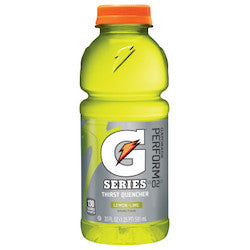 GATORADE Gatorade 32868 Sports Drink Lemon Lime Wide Mouth 20-Ounce Bottles Pack of 24
