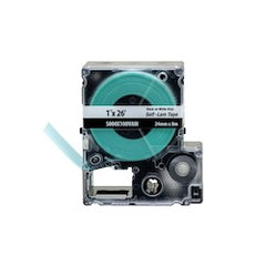 Panduit S000X100VAM PXE MP Self-Laminating Label Cassette, Vinyl, 1 W, Black / White