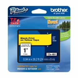 BROTHER TZE651 TAPES
