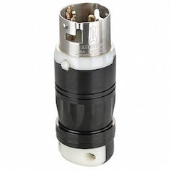 Leviton CS6365C Locking Plug 50A 125/250 VAC 3 Pole 4 Wire Non-NEMA