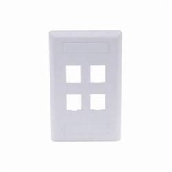 HUBBELL Hubbell IFP14W HUB PLATE, WALL, FLUSH, 1-G, 4 PORT