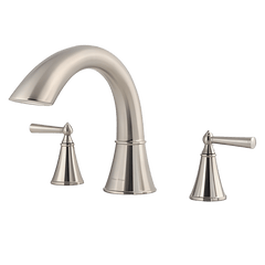 Pfister RT65GLK Saxton Two Handle Roman Tub Faucet in Brushed Nickel