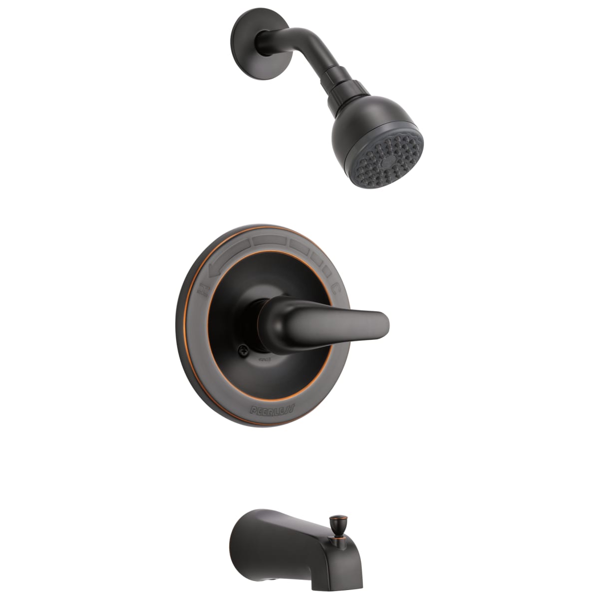 PEERLESS FAUCET Peerless Faucet PTT188750-OB Tub and Shower Trim in Oil Rubbed Bronze