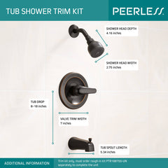PEERLESS FAUCET PTT188750-OB BATH & KITCHEN FAUCETS