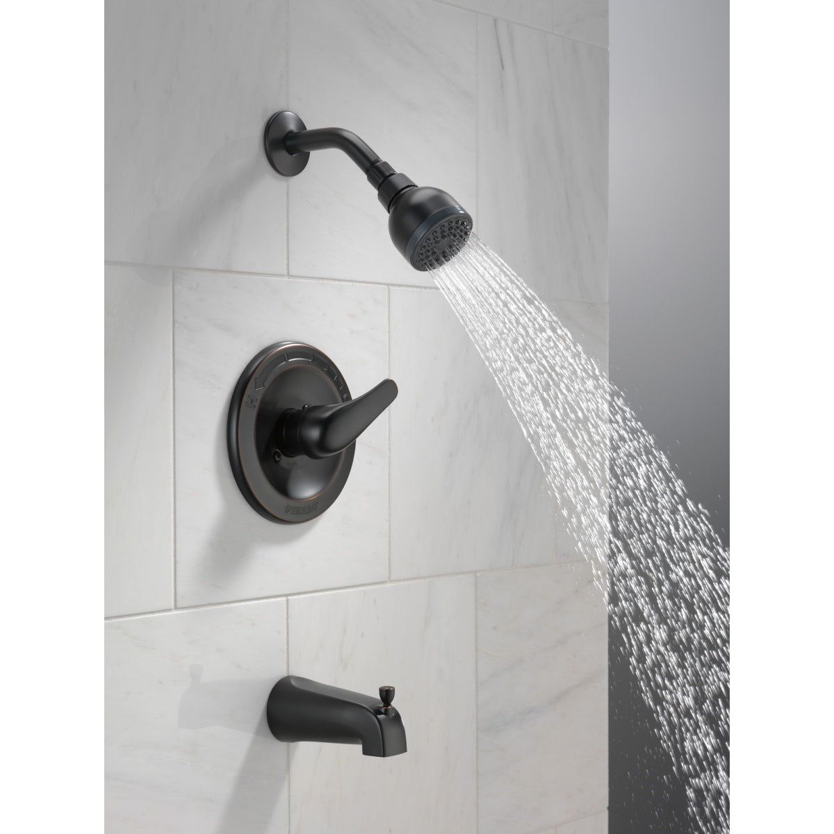 PEERLESS FAUCET Peerless Faucet PTT188750-OB Tub and Shower Trim in Oil Rubbed Bronze