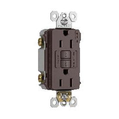 Legrand 1597TRDBCC4 Pass & Seymour 15A 125V GFCI Tamper Resistant Receptacle Dark Bronze