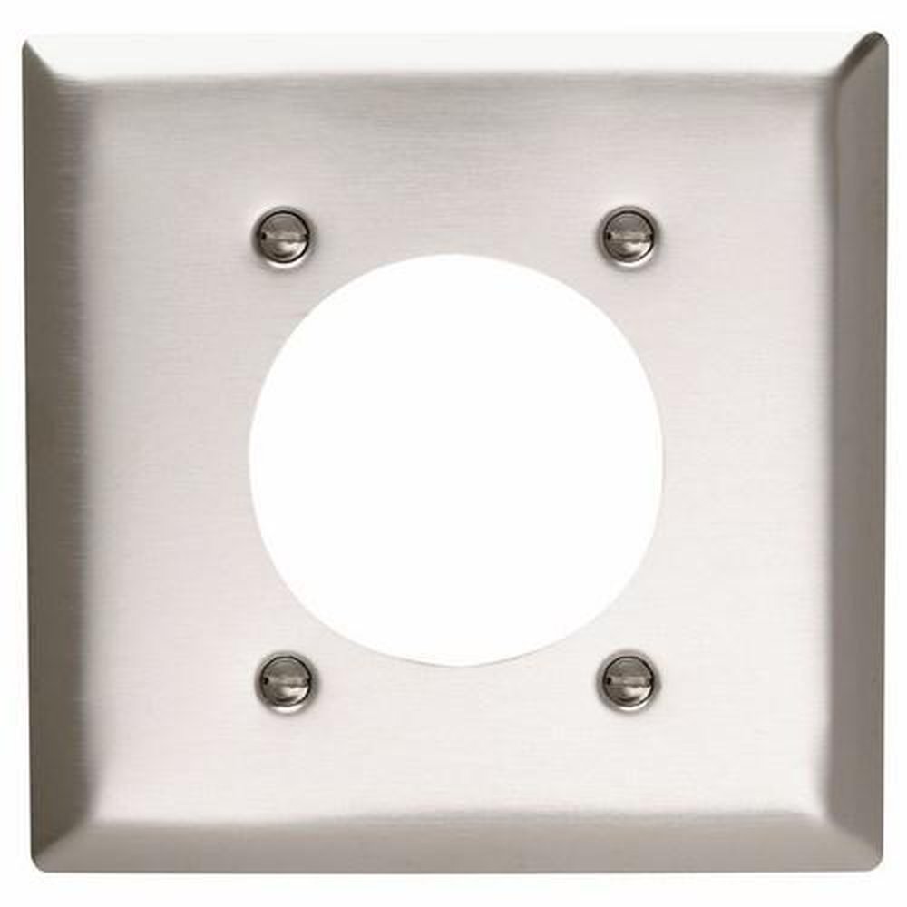 LEGRAND Legrand S703 Stainless Steel Wall Plate 2 Gang