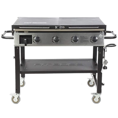Pit Boss PBGDL0757AD10555 Deluxe 4 Burner Free-Standing Gas Griddle