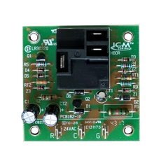 ICM CONTROLS Icm Controls 255 fan blower control - dual on/off delay timer (fixed time delay) 2.5 inches x 2.5 inches
