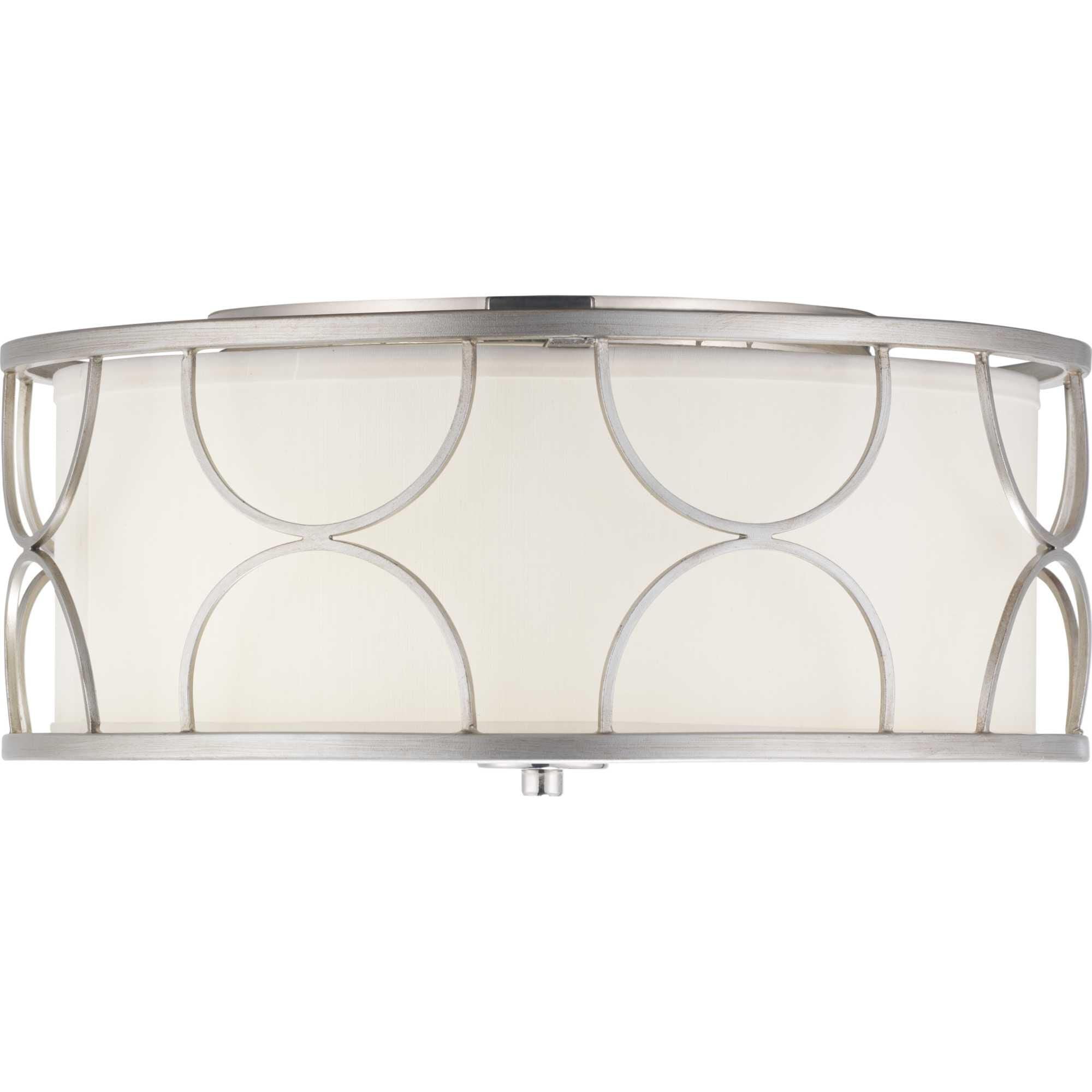 PROGRESS LIGHTING Progress Lighting P350132-134 Landree Collection Three-light Flush Mount 180W 16 Inch