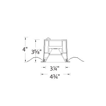 WAC LIGHTING Wac Lighting R3BRDP-F927-WT Oculux round open reflector dead front flood trim 11W (3.5in) R3BRDP-S927-WT