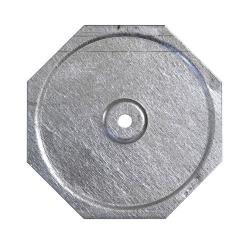 HUBBELL Hubbell 1037 RACO Knockout Seal 2-1/2 In 2Pc Steel