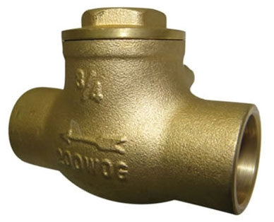 RED-WHITE VALVE Red-White Valve 247AB_1-1/2 LOW LEAD BRASS SWING CHECK