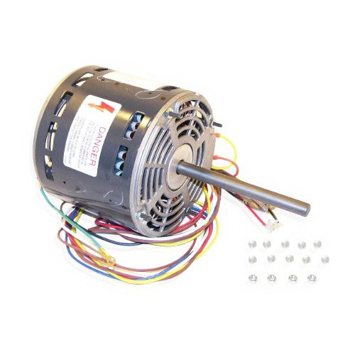 RHEEM Rheem 51-23012-41 Protech Tripsaver Furnace Motor 1/6-1/2 HP 1075 RPM 120V 4 Speed