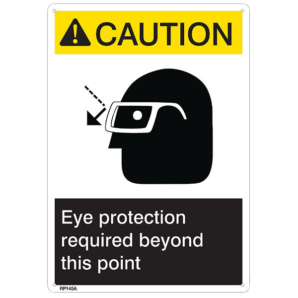 SAFETY RP145A SIGNS AND SIGN HOLDERS