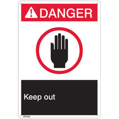 SAFETY RP152A SIGNS AND SIGN HOLDERS