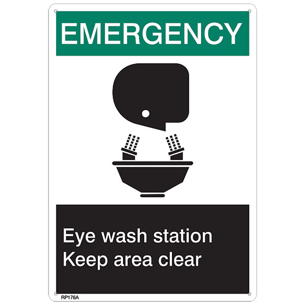 SAFETY RP176A SIGNS AND SIGN HOLDERS