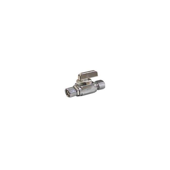 WAL-RICH Wal-Rich RV100LF Straight Retrofit Valve 3/8 Inch x 3/8 Inch