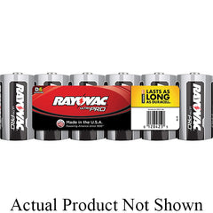 Rayovac ALD-6J D Size 1.5 Volt 6/Pack Shrink Pack
