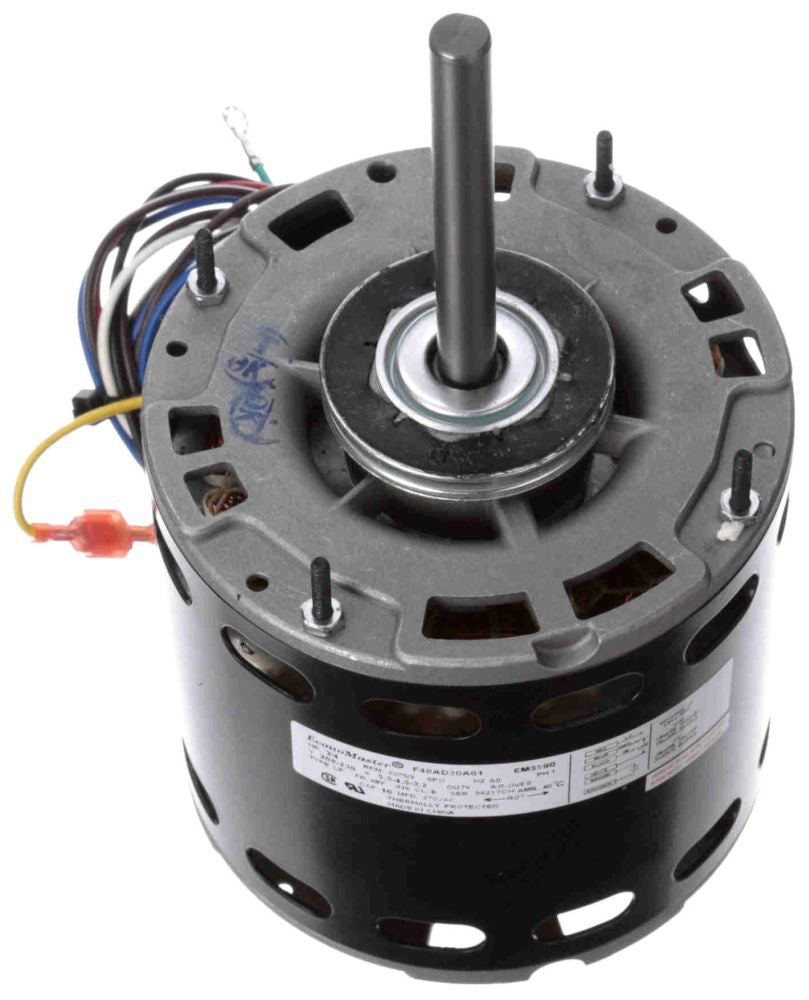 CENTURY MOTORS Century EM3590 Fan and Blower Motor 3/4 HP 208-230 VAC 60 Hz 5.1/4.2/3.1 A 3-Speed