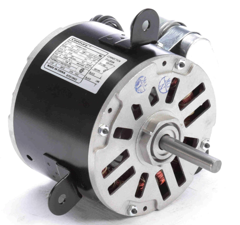 CENTURY MOTORS Century OTC1862 1/4 HP 230V 1625 RPM 1-Speed Lug Mount HVAC/R Motor