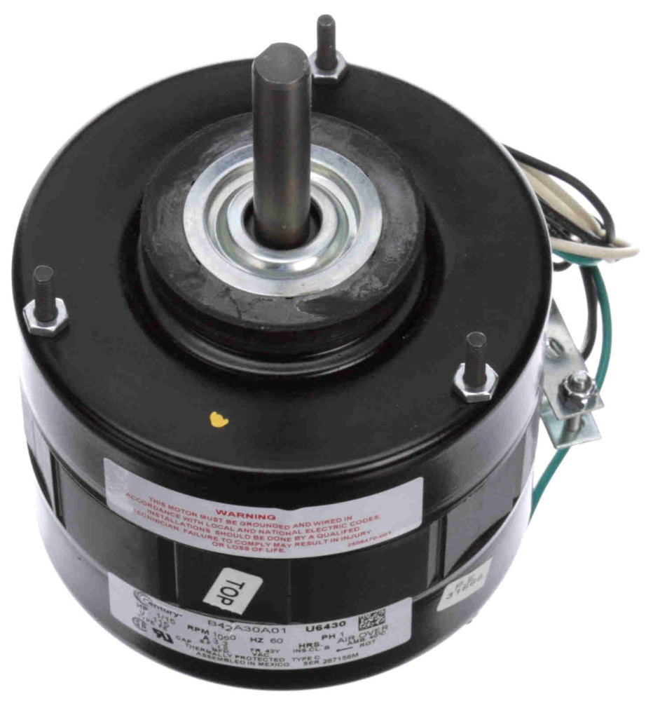 AO SMITH AO Smith U6430 1/15 HP 115 VAC 60 Hz 1-Phase Blower Motor