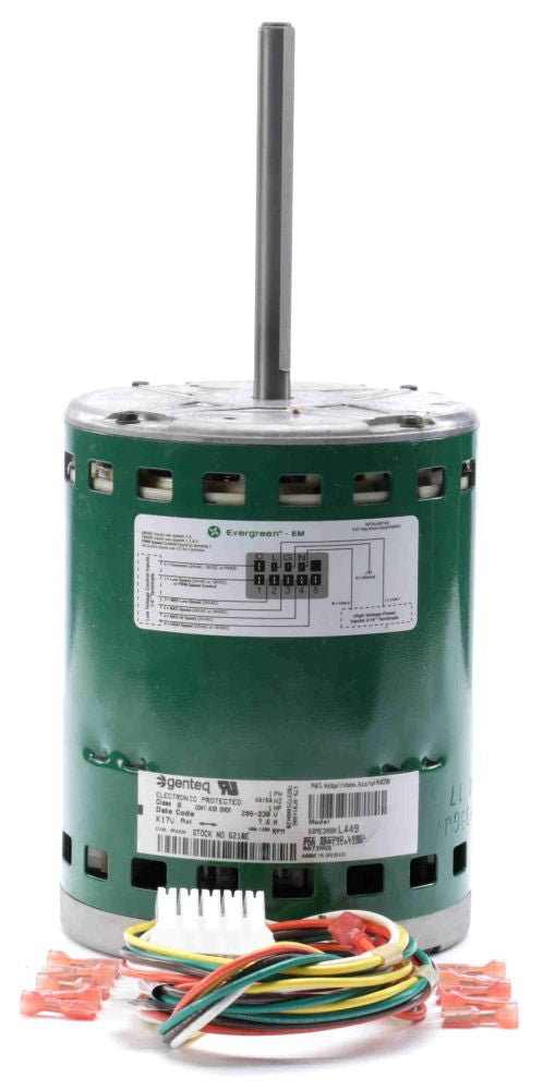 GENTEQ MOTORS 6210E DIRECT DRIVE MOTORS