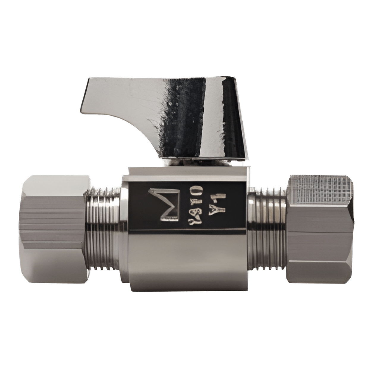 SIOUX CHIEF Sioux Chief 129-G2C1C Compression Lever Straight Supply Stop Valve 5/8 inch x 3/8 inch