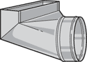LUKJAN Lukjan RB306108 90 Degree Angle Boot 6x10 to 8