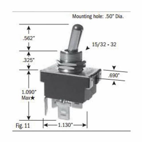 SELECTA SS116-BG RELAYS & SWITCHES