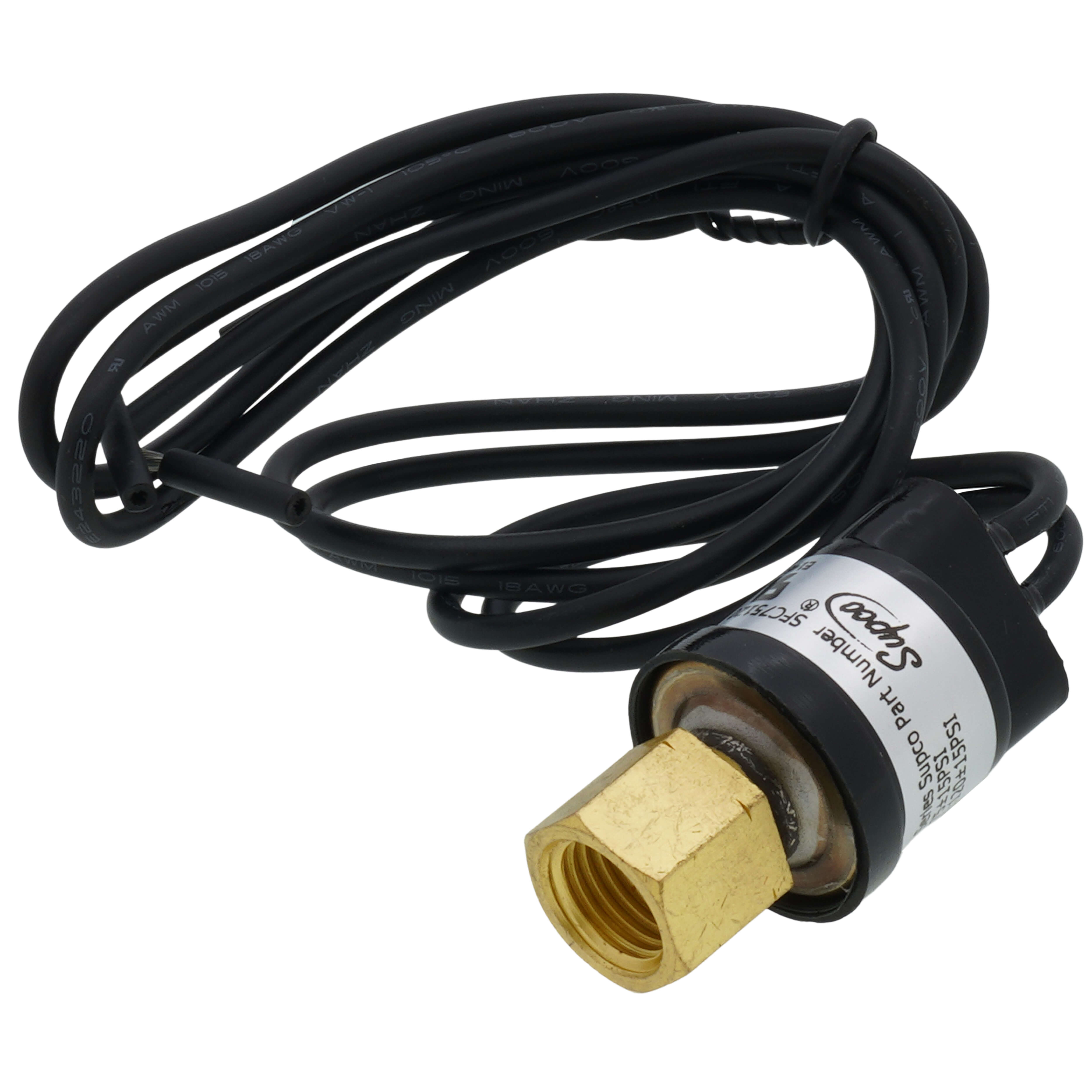 SUPCO Supco SFC75120 Fan Cycling Low Pressure Switch 0 to 650 psi Control SPST Switch