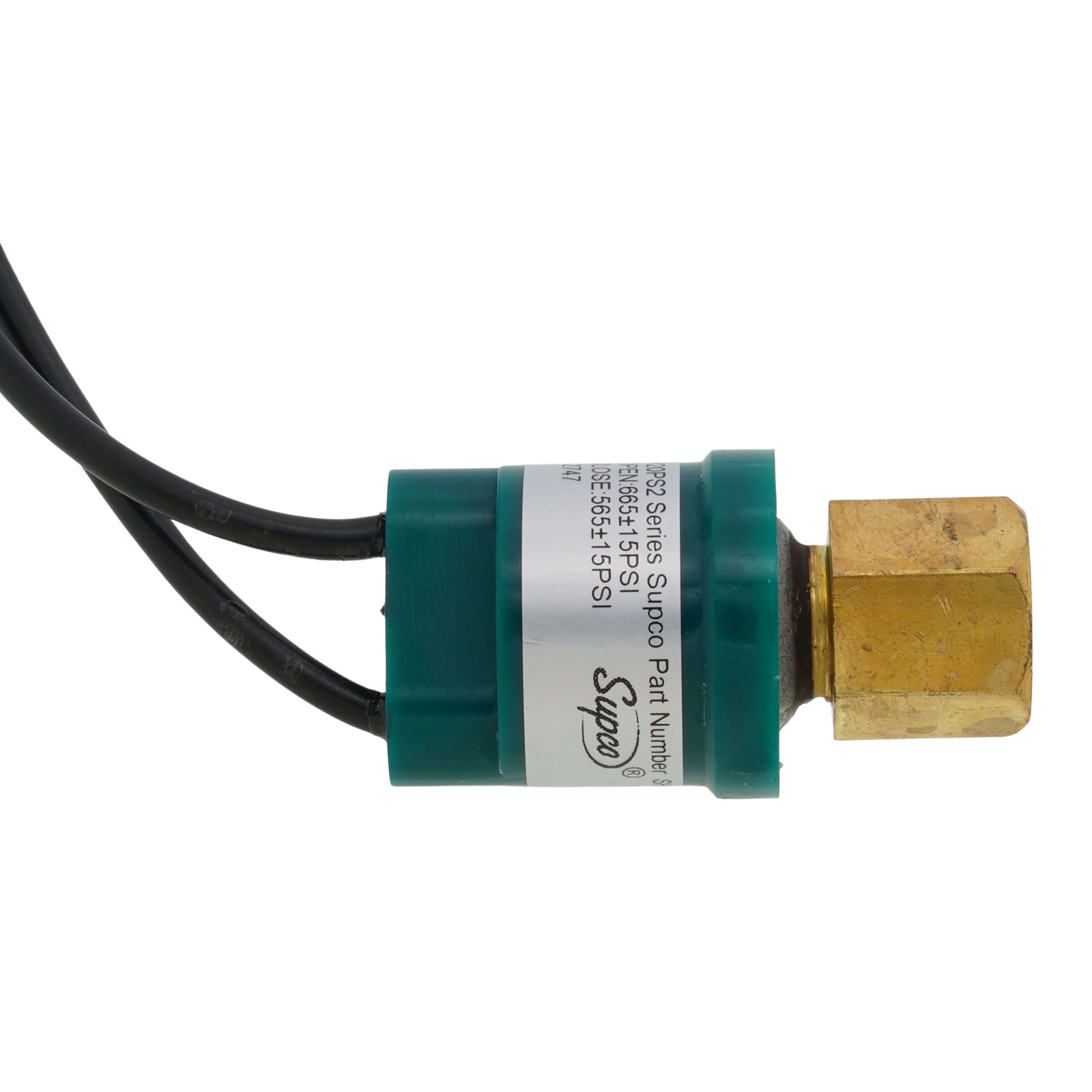 SUPCO Supco SHP665565 Pressure Switch 24/120/240 VAC 10 A at 12 to 28 VAC/VDC 0 to 650 PSI Operating